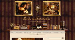 Desktop Screenshot of lendonasentrelinhas.com.br