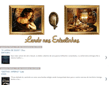 Tablet Screenshot of lendonasentrelinhas.com.br
